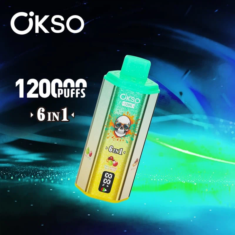 Okso 120000 Puffs 6in1 suppliers